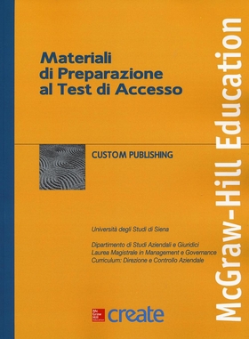Materiali di preparazione al test di accesso
