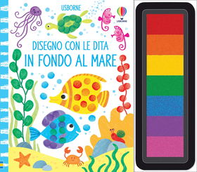 In fondo al mare. Disegno con le dita. Ediz. a colori. Ediz. a spirale. Con gadget