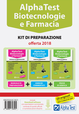 Alpha Test. Biotecnologie e farmacia. Kit di preparazione. Con Software di simulazione
