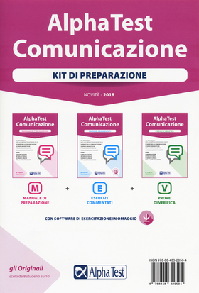 Alpha Test. Comunicazione. Kit di preparazione. Con Contenuto digitale per download