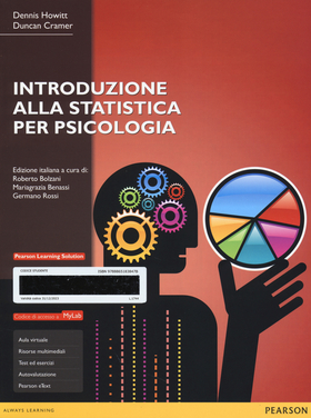Introduzione alla statistica per psicologia. Ediz. mylab. Con e-text. Con espansione online