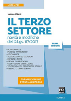 Il terzo settore. Con espansione online