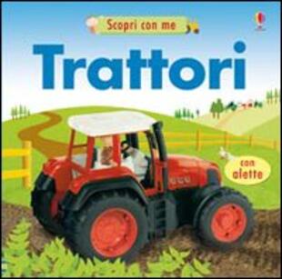 copertina Trattori. Libro puzzle