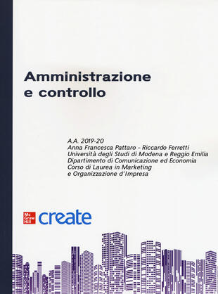 copertina Amministrazione e controllo