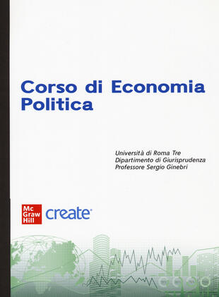 copertina Corso di economia politica. Con e-book