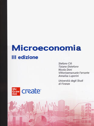 copertina Microeconomia. Con e-book