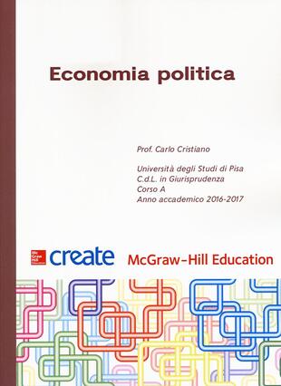 copertina Economia politica