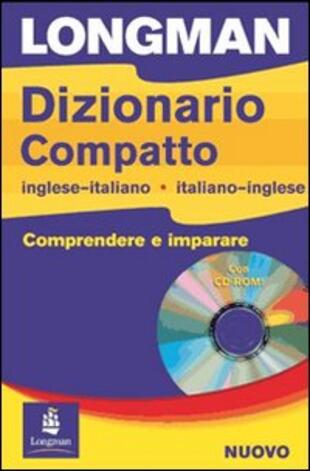 copertina Longman dizionario compatto. Inglese-italiano, italiano-inglese. Con CD-ROM