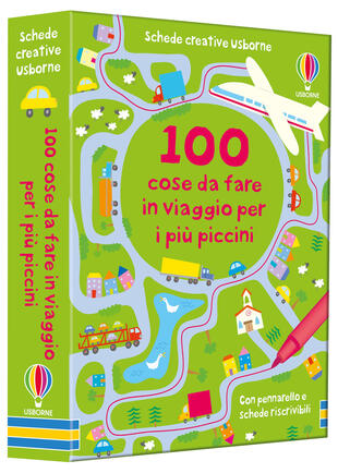 copertina 100 cose da fare in viaggio per i più piccini. Ediz. illustrata