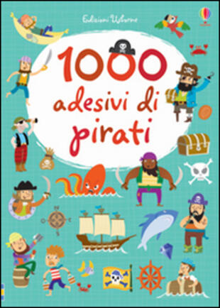 copertina 1000 adesivi di pirati