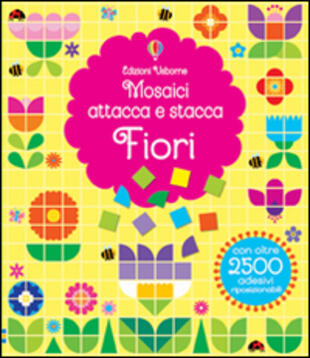 copertina Fiori. Mosaici attacca e stacca