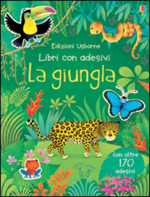 copertina La giungla. Con adesivi