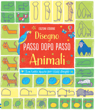 copertina Animali. Disegno passo dopo passo