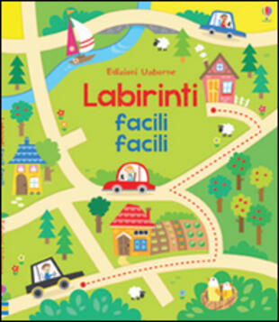 copertina Labirinti facili facili. Giochi e passatempi