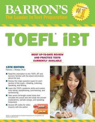 copertina Barron's TOEFL iBT . Con Audio