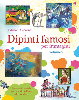 copertina Dipinti famosi. Scopro per immagini. Con adesivi. Ediz. a colori
