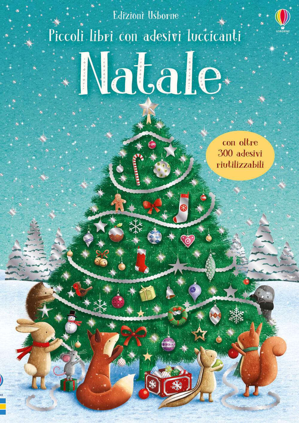 Natale. Piccoli libri con adesivi luccicanti. Ediz. a colori di Patchett  Fiona - Il Libraio