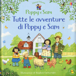 copertina Tutte le avventure di Poppy e Sam. Ediz. a colori