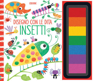 copertina Insetti. Disegno con le dita. Ediz. a colori. Ediz. a spirale. Con gadget