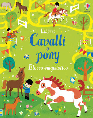 copertina Cavalli e pony. Blocco enigmistico
