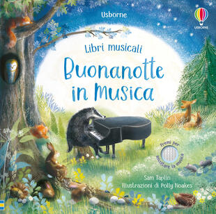 copertina Buonanotte in musica. Libri musicali. Ediz. a colori