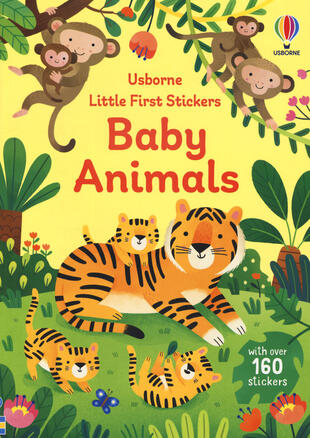 copertina Baby animals. Little first stickers. Ediz. a colori
