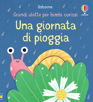 copertina Una giornata di pioggia. Grandi alette per bimbi curiosi. Ediz. illustrata