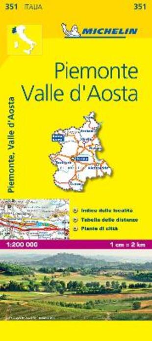 copertina Piemonte, Valle d'Aosta 1:200.000