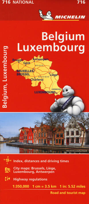 copertina Belgio, Lussemburgo 1:350.000