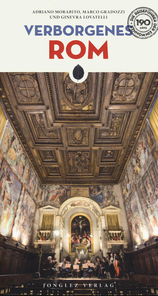 copertina Roma insolita e segreta. Ediz. tedesca