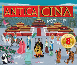 copertina Antica Cina. Libro pop up. Ediz. a colori