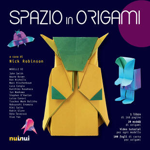 copertina Spazio in origami. Con 100 fogli di carta per origami. Con video tutorial