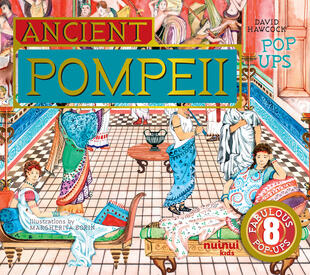 copertina Ancient Pompeii pop-ups. Ediz. a colori