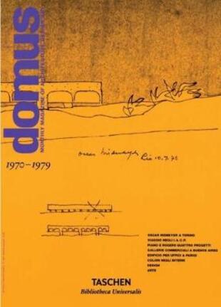 copertina Domus (1970-1979). Ediz. inglese, francese e tedesca