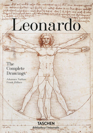 copertina Leonardo Da Vinci. The graphic work