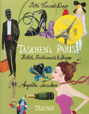 copertina Taschen's Paris. Hotels, restaurants & shops. Ediz. italiana, spagnola e portoghese