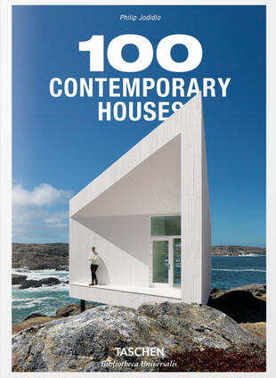 copertina 100 contemporary houses. Ediz. italiana, spagnola e portoghese