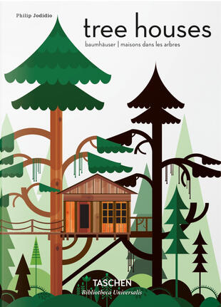 copertina Tree houses. Fairy tale castles in the air. Ediz. italiana, spagnola e portoghese