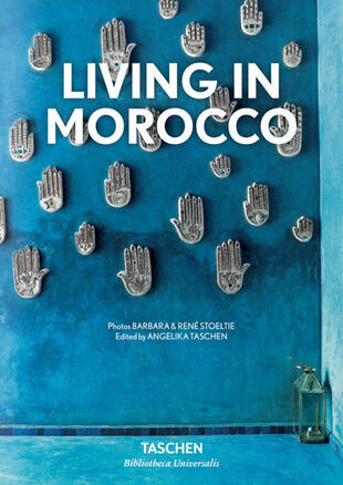 copertina Living in Morocco. Ediz. italiana, spagnola e portoghese