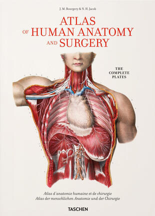 copertina Atlas of human anatomy and surgery. Ediz. multilingue