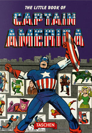 copertina The little book of Captain America. Ediz. multilingue