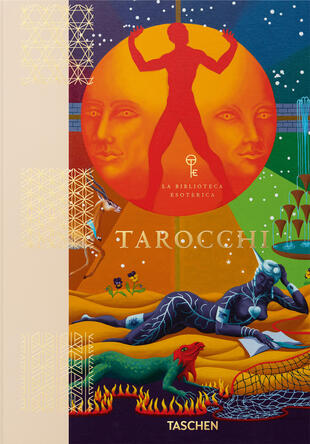 copertina Tarocchi. La biblioteca esoterica. Ediz. a colori