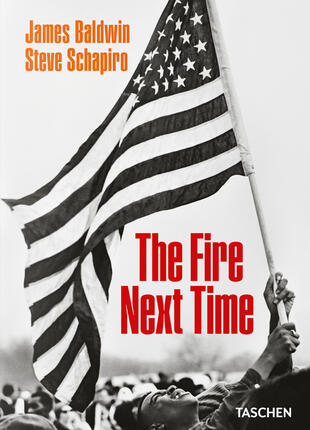 copertina James Baldwin. Steve Schapiro. The fire next time. Ediz. inglese