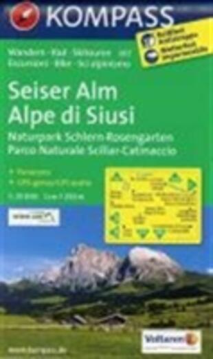 copertina Carta escursionistica n. 067. Alpe di Siusi 1:25.000. Adatto a GPS. Digital map