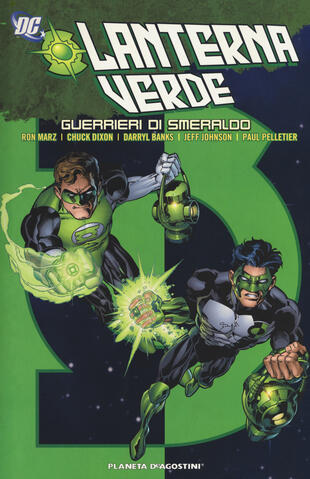 copertina Guerrieri di smeraldo. Lanterna verde