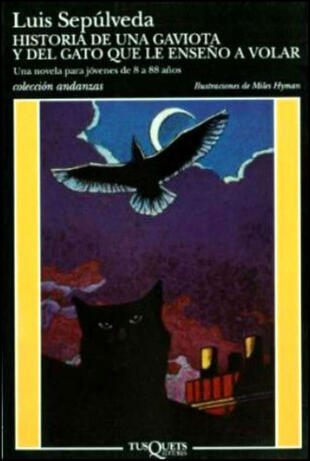 copertina Historia de una gaviota y del gato que le enseñó a volar