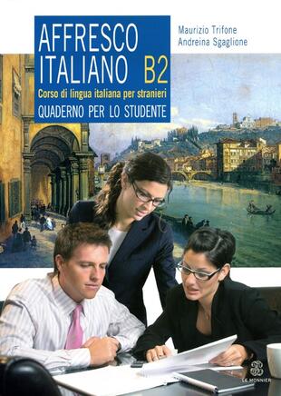 copertina Affresco italiano B2. Quaderno per lo studente
