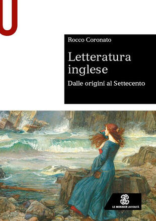copertina Letteratura inglese. Dalle origini al Settecento