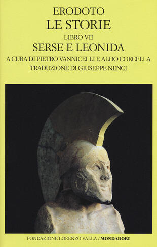copertina Le storie. Libro 7º: Serse e Leonida. Testo greco a fronte
