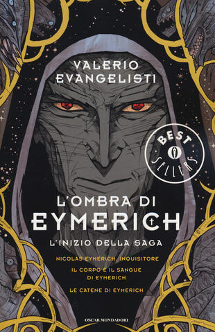 copertina L'ombra di Eymerich. L'inzio della saga: Nicolas Eymerich, inquisitore-Il corpo e il sangue di Eymerich-Le catene di Eymerich